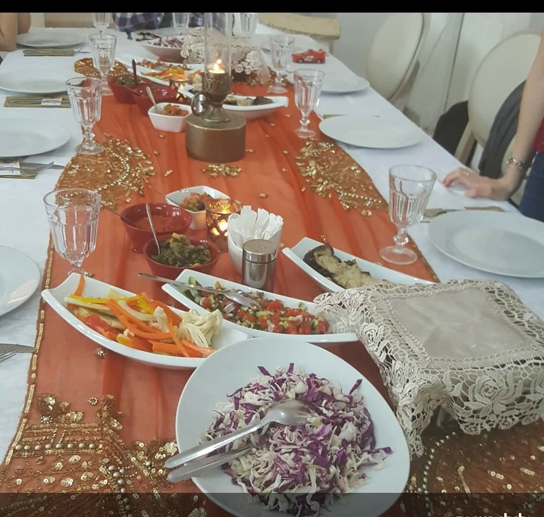 Lili's full-size stainless-steel catering pots ready for an off-site event in the Valley of Springs